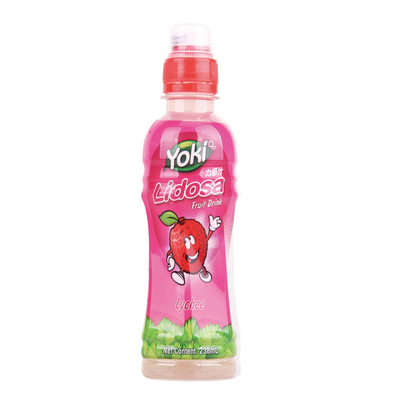 【天猫超市】马来西亚进口 Yoki 洋一力多汁荔枝果汁饮料238ml/瓶