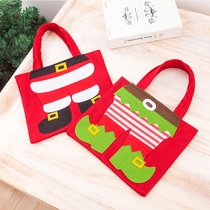 Christmas Decorations Items Christmas Cloth Art Gift Bags Small Gift Bags Santa Body Gift Bags