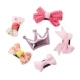 Trẻ em phụ kiện tóc em bé an toàn clip tóc clip cô gái tóc clip clip clip cô gái an toàn clip dây buộc tóc cute Phụ kiện tóc