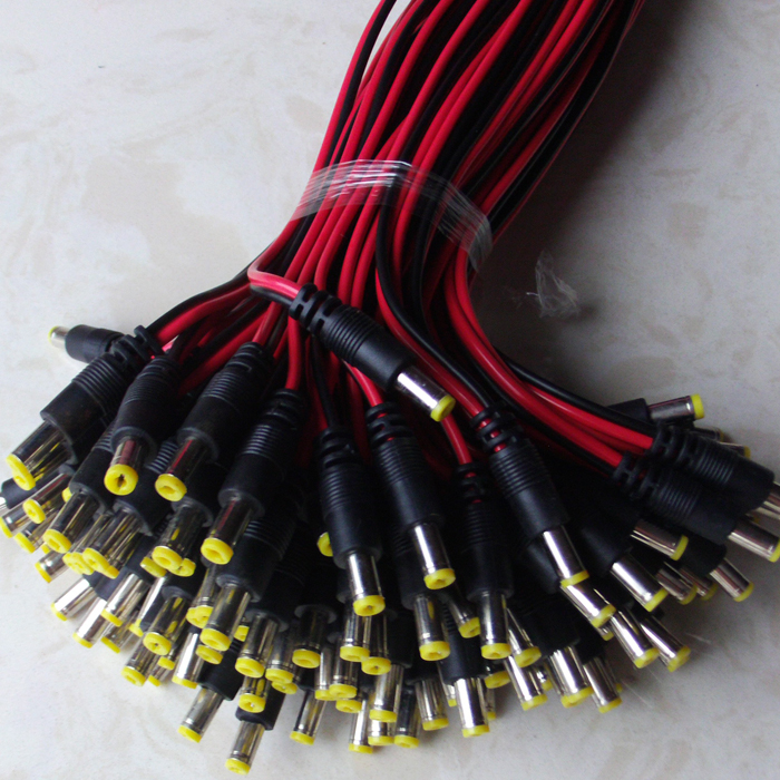 DC male Surveillance camera lens Power connector Power connector DC plug Power connector