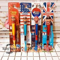  Korea pororo Little Penguin Po Lele Little Penguin Childrens toothbrush Toothpaste Soft bristle toothbrush 2-8 years old