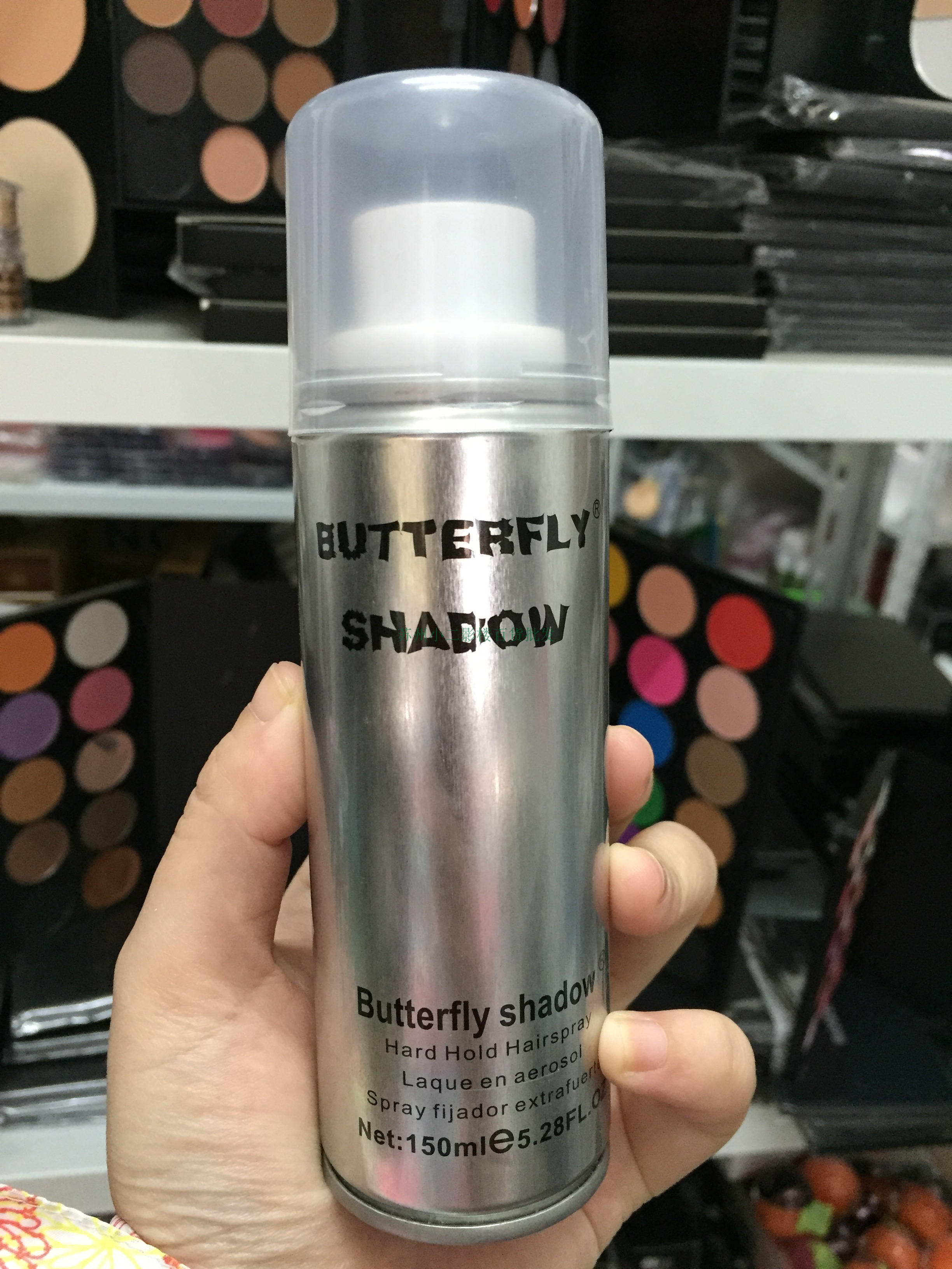 Snow Jalot hair gel Butterfly shadow vial of hard hair gel hair gel powerful styling spray photo gallery makeup