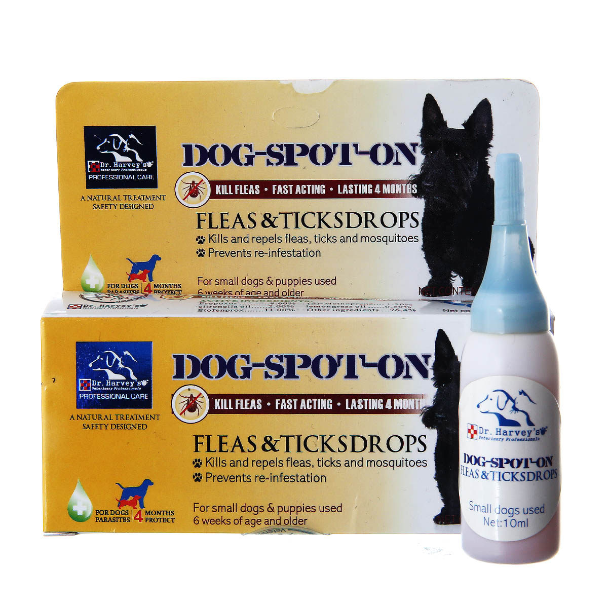 宠物驱虫药 爱维医生有效除虱灭蚤滴剂10ml猫狗驱虫去蜱滴液除虫