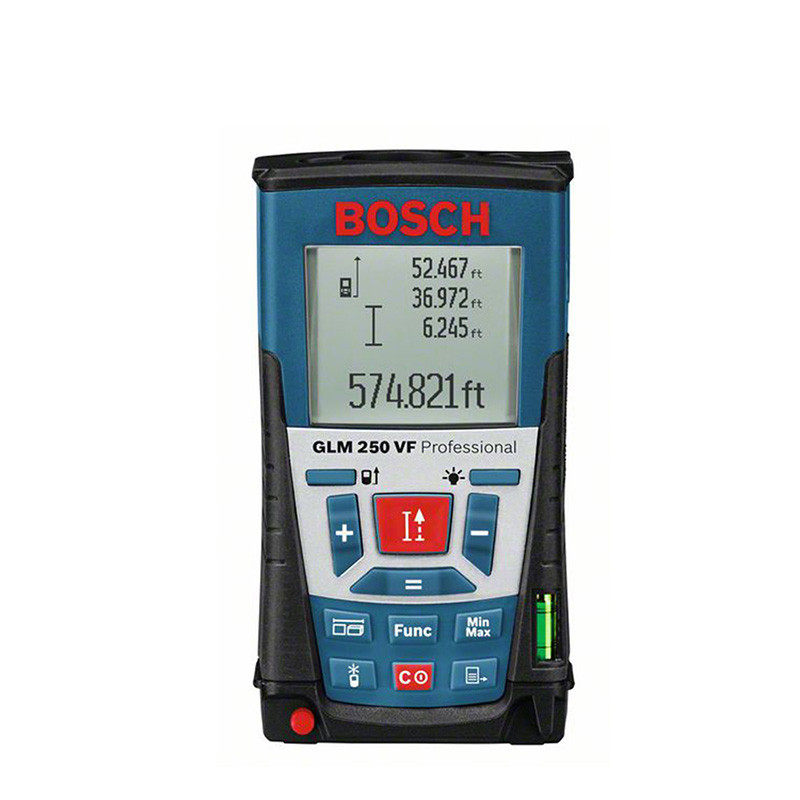 Bosch Handheld Laser Infrared Range Finder GLM250VF High Precision Multifunctional Electronic Measuring Room Size 250 m