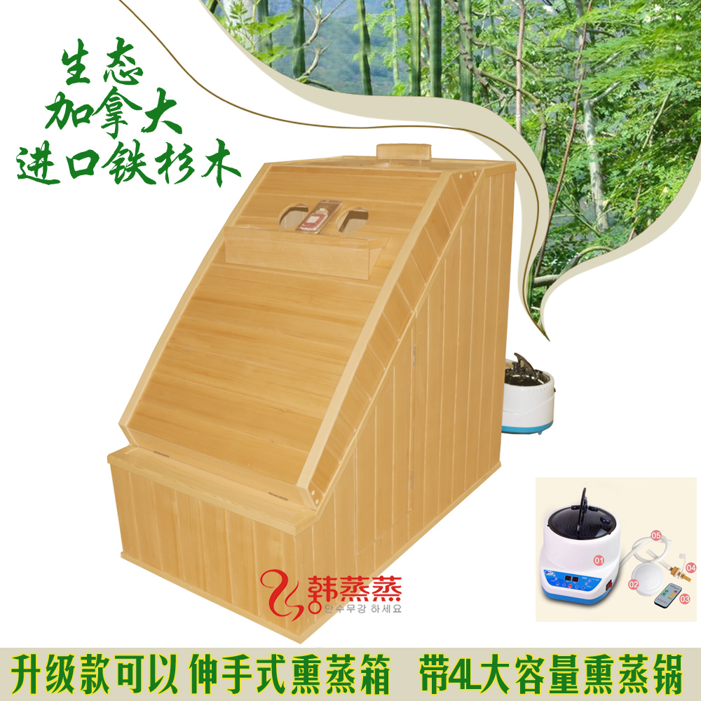4 liters of large capacity steam box beauty salon fumigation machine mini sweat steam room single person wood in the space cabin