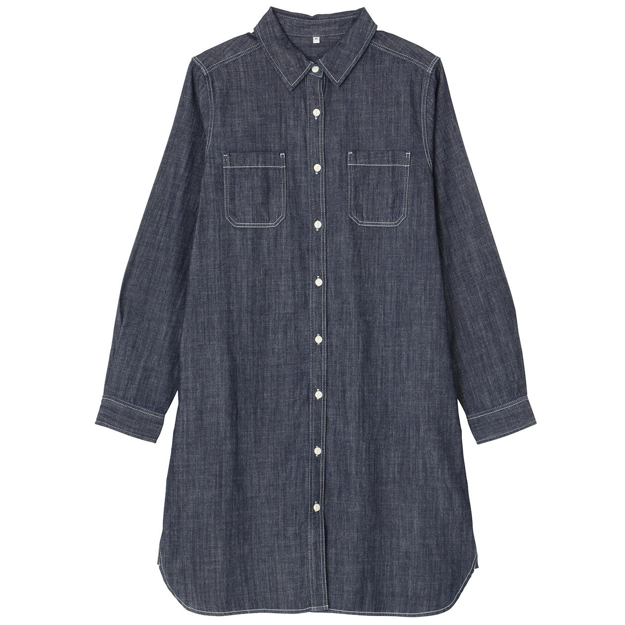 无印良品 MUJI 女式 棉牛仔连衣裙