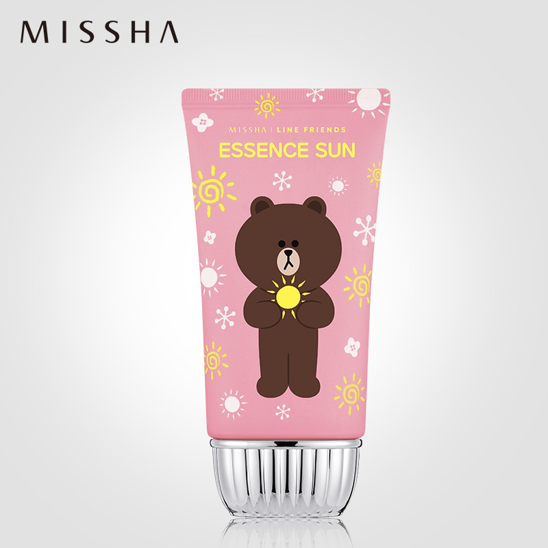 Missha/谜尚LINE FRIENDS优护水润精华防晒霜 SPF30+ / PA+++1