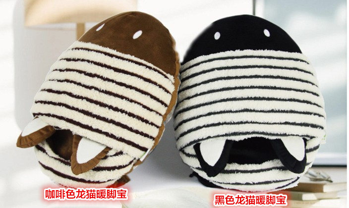  Computer Electric Heating Shoes, Electric Foot Warmers, Cartoon USB Foot Warmers, Heated, Removable and Washable Warm Shoes