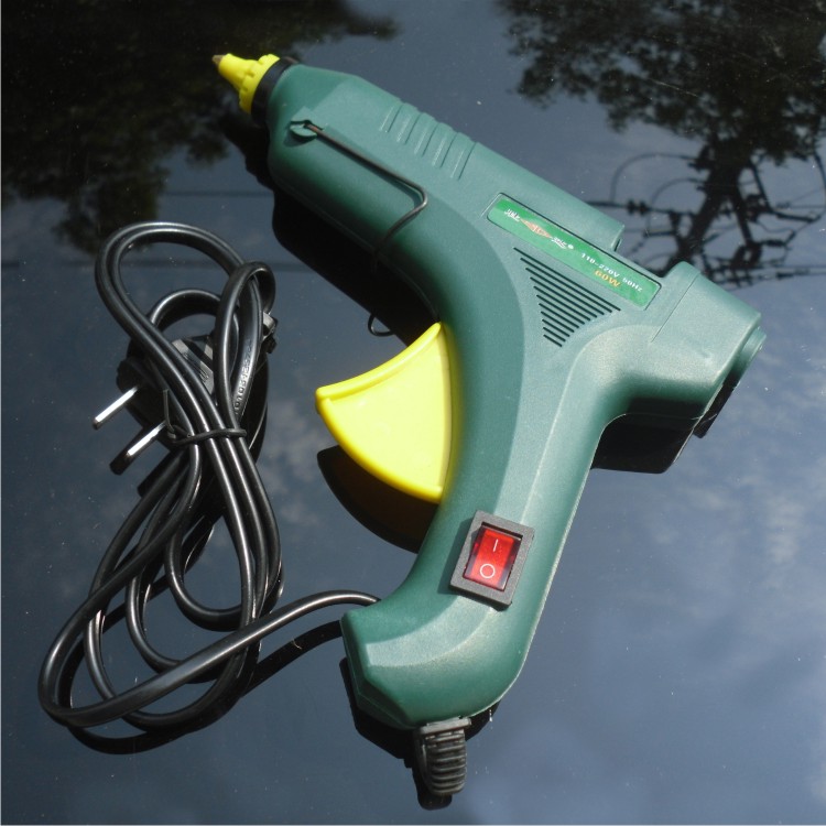 Shengda tools constant temperature copper head hot melt glue gun Hot glue gun Glue stick gun Plastic welding gun Plastic welding gun