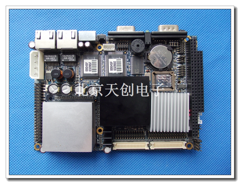 Beijing spot Anqin ECM-3610 REV: A1 2 3 5 inch embedded dual network card industrial motherboard