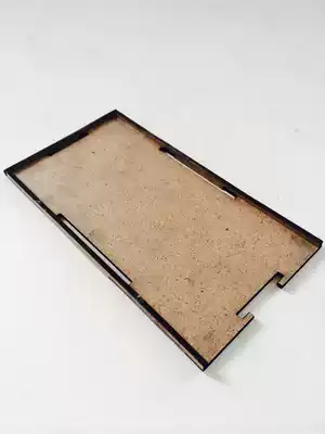 Small wheat different workshop middle ancient Warhammer wooden tray mobile chassis Bato 9 people riding gun array