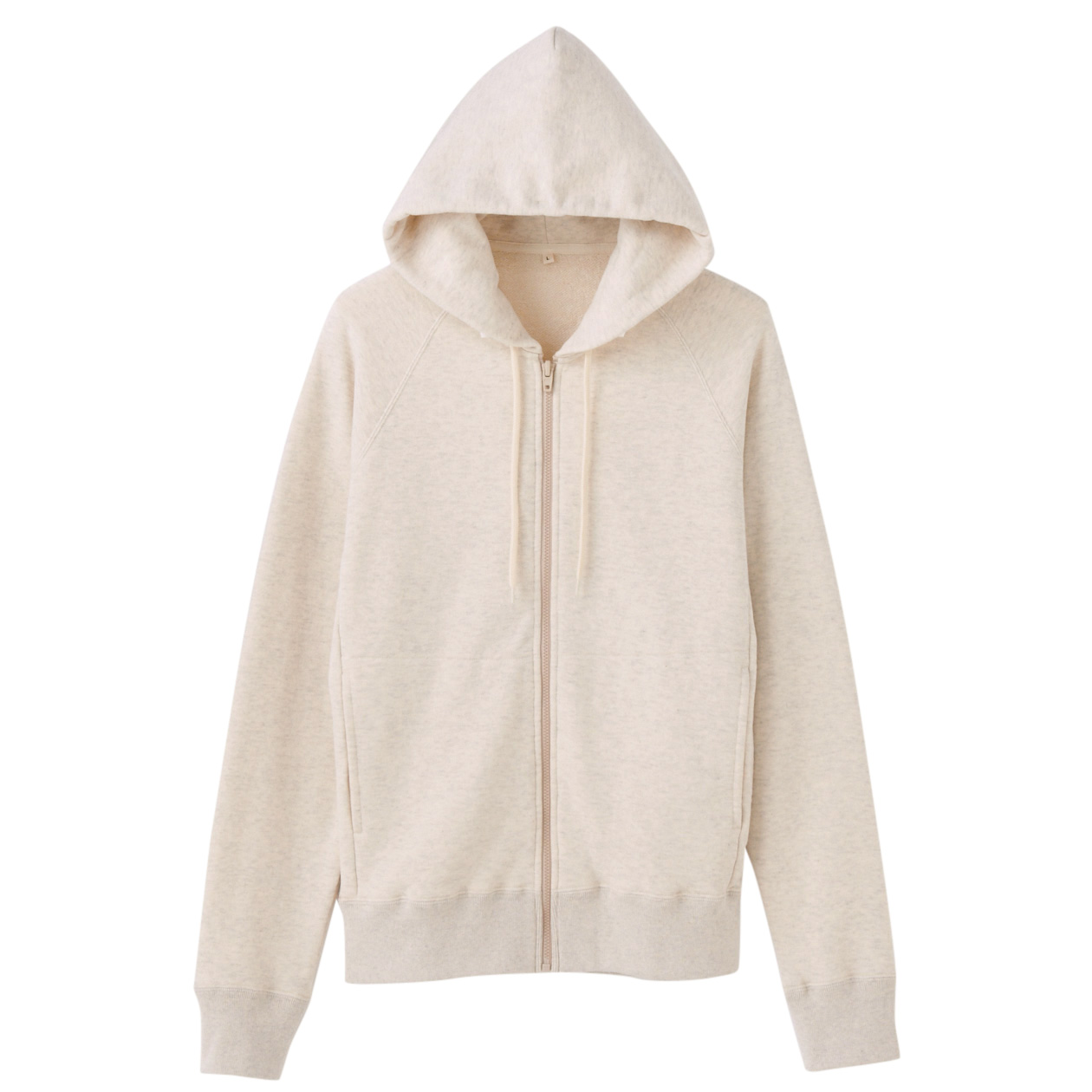 无印良品MUJI 男式 棉布毛圈拉链派克