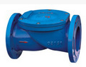 Shanghai Shanghai industrial valve quality rubber flap check valve horizontal rubber flap check valve flange check valve