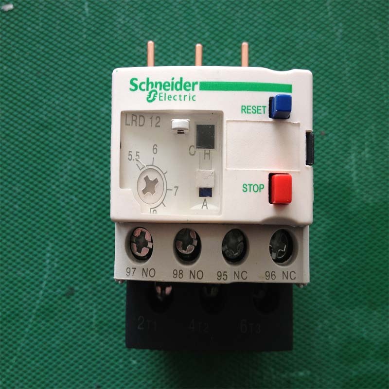 Schneider LRD-12C thermal overload relay LR2-D1312 LRD12KN current 5 5-8A