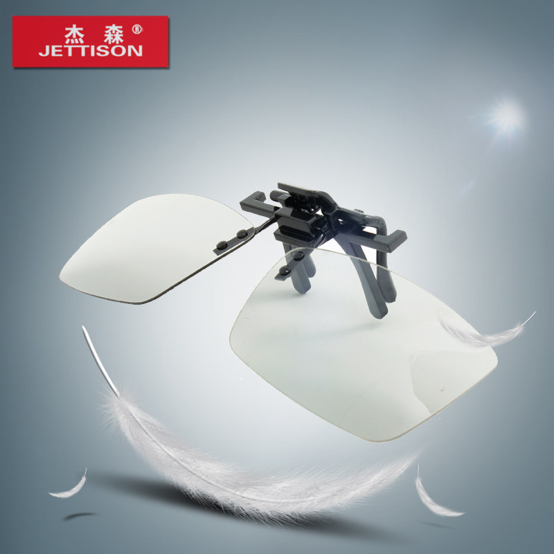 3D glasses cinema special polarization passive cinema reald format myopic clip