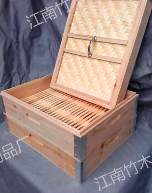 Steam Coop Square Willow Cedar Wood Steamed Cage Wooden Bungalow Bungalow 5 Valley Powder Soy Milk Raw Soybean 5 Valley Bag