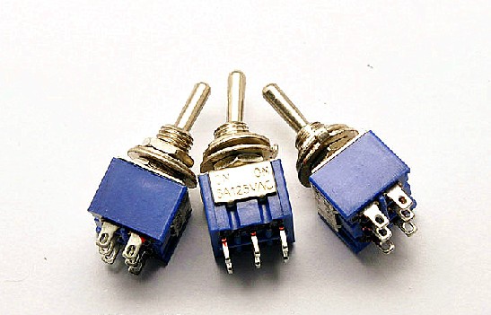 Button switch Ecstasy switch rocking lever toggle switch MTS-202 ON-ON 6 foot 2 gear