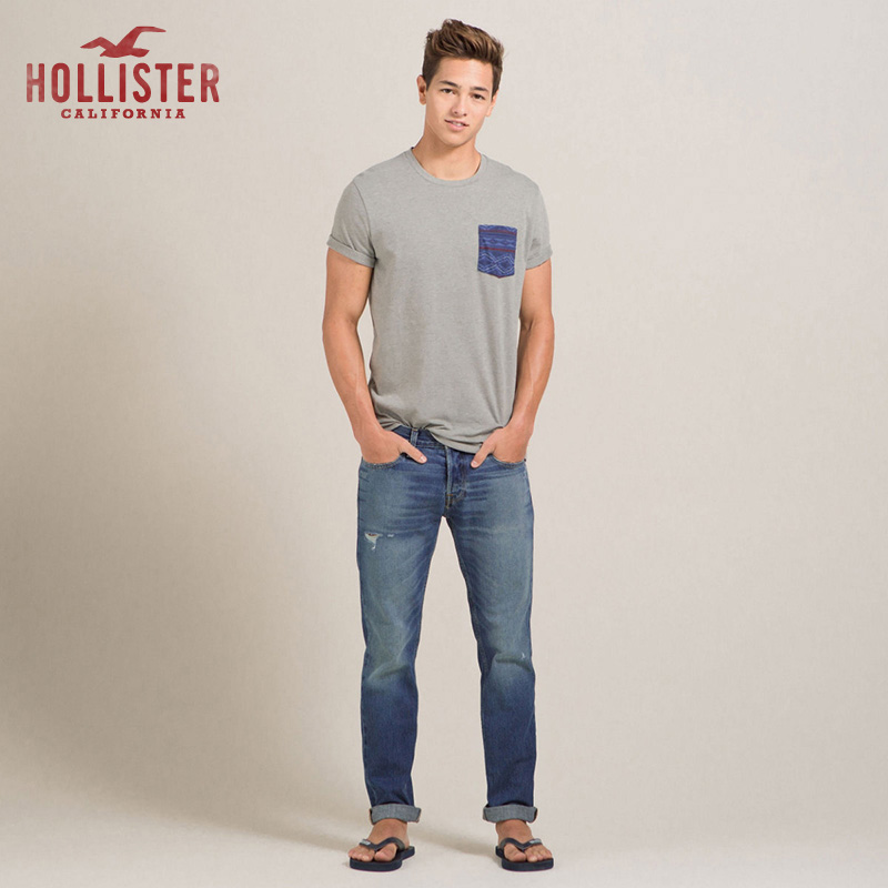 Hollister Skinny 牛仔裤 男 75621
