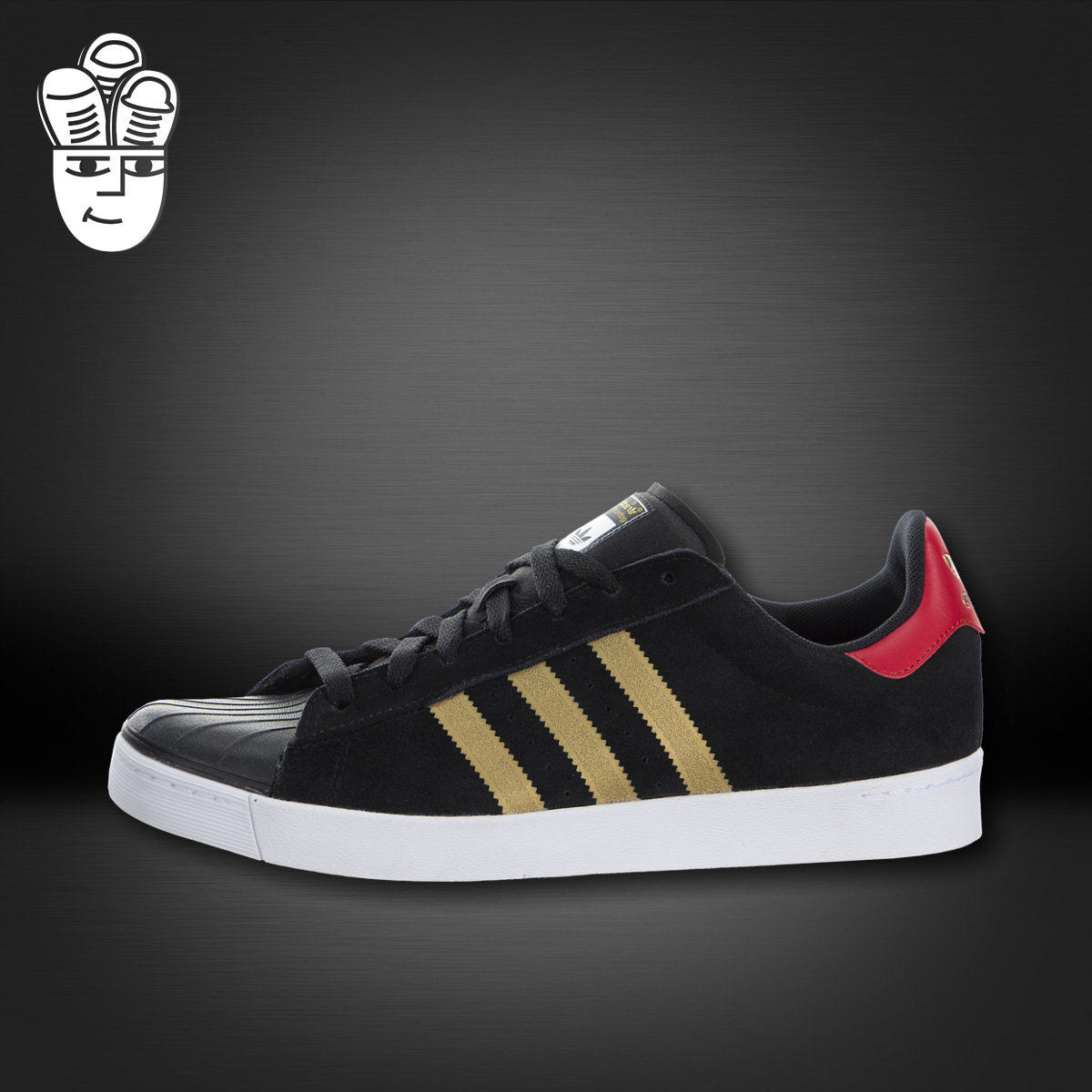 Adidas Superstar Vulc ADV 阿迪达斯男鞋 贝壳头滑板鞋 休闲鞋