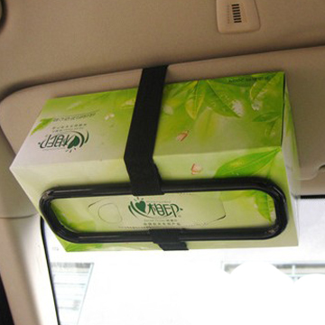 美车仔汽车用品纸巾盒套创意车载抽纸盒架挂式遮阳板纸巾盒夹框架