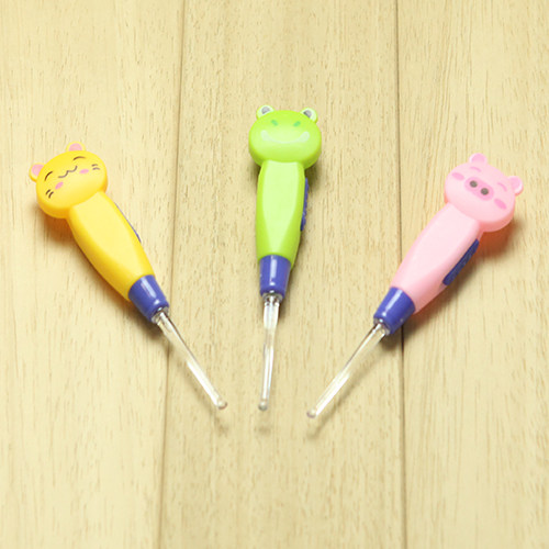 Baby Illuminated Ear Spoon Safety Ear Spoon