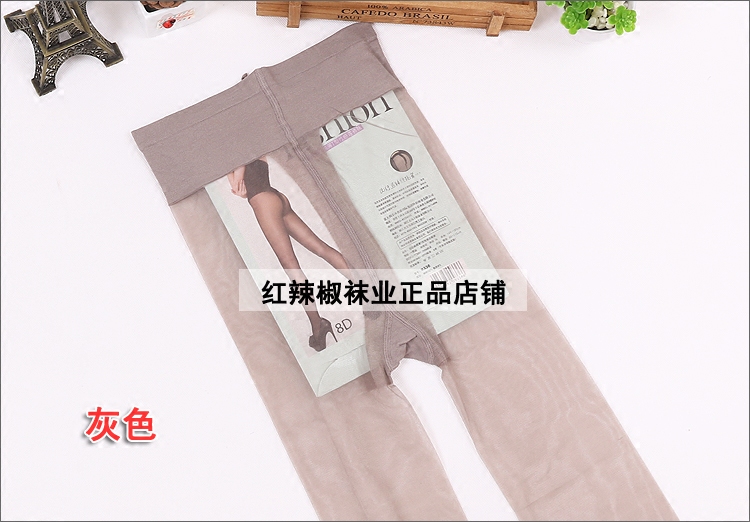 Fenghui thậm chí pantyhose chính hãng mùa hè siêu mỏng lụa lõi T-lớp sexy đánh dấu womens xà cạp vớ vớ 9336.