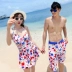 Mới đi nghỉ tuần trăng mật bãi biển phù hợp với cặp đôi đồ bơi mùa xuân nóng bỏng áo tắm mỏng che bụng bikini nữ