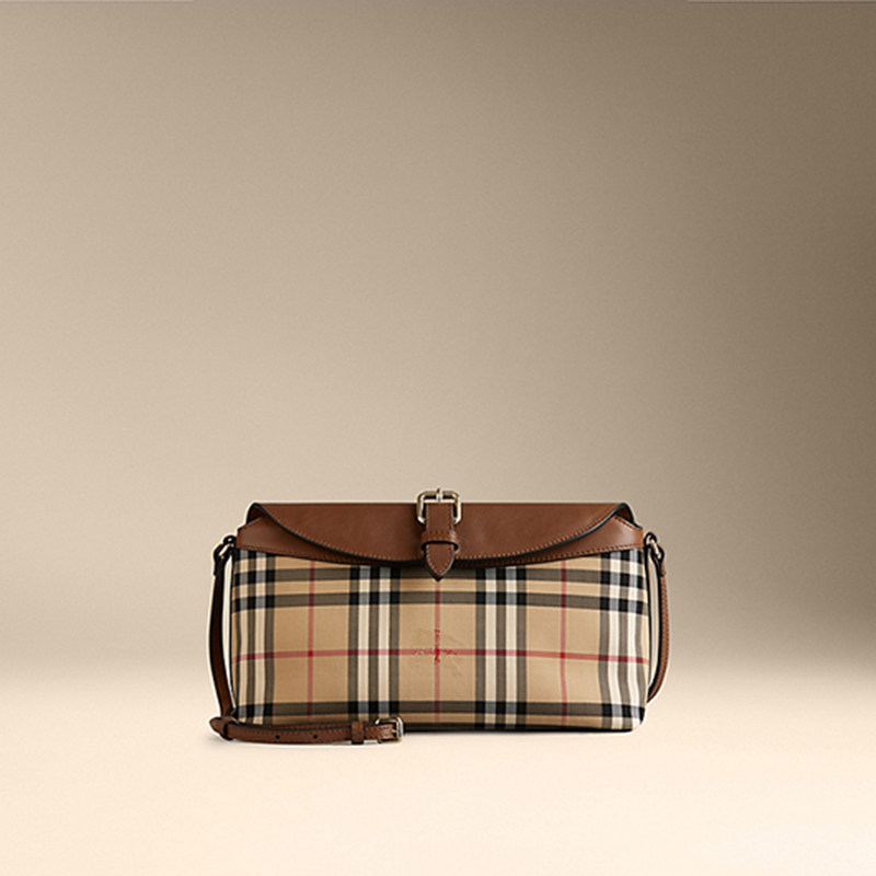 BURBERRY/博柏利小号 Horseferry 格纹手拿包   39421241