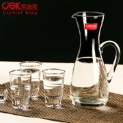 Pha lê rượu vang trắng rượu vang đỏ decanter hộ gia đình ly rượu vang nhỏ rượu vang châu Âu bình rượu