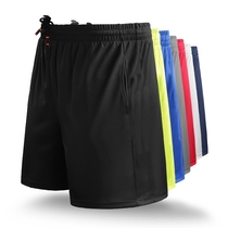 Sports shorts Mens stretch training pants Basketball pants Running fitness quick-drying air-permeable large size five-point pants