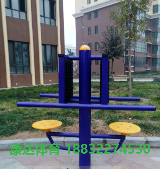 Sitting back massage Double back massage Outdoor fitness equipment sports fitness equipment