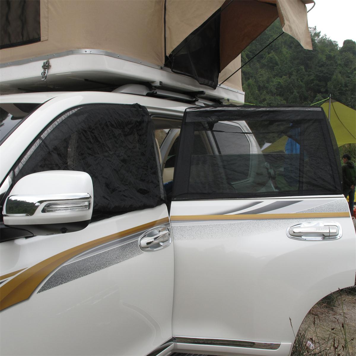Bed car modified anti-mosquito weapon GM window occlusion anti-mosquito yarn net cover Anti-mosquito sunroof net cover