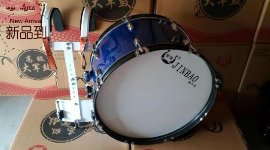 Golden Treasure Instrument 22 Inch Professional Army Drum Advanced Professional Group Drum Army Band Professional Army Drums
