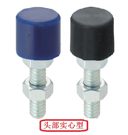 With polyurethane stop bolt Straight rod type Solid without hole type buffer screw UNBH UNBHH8-40