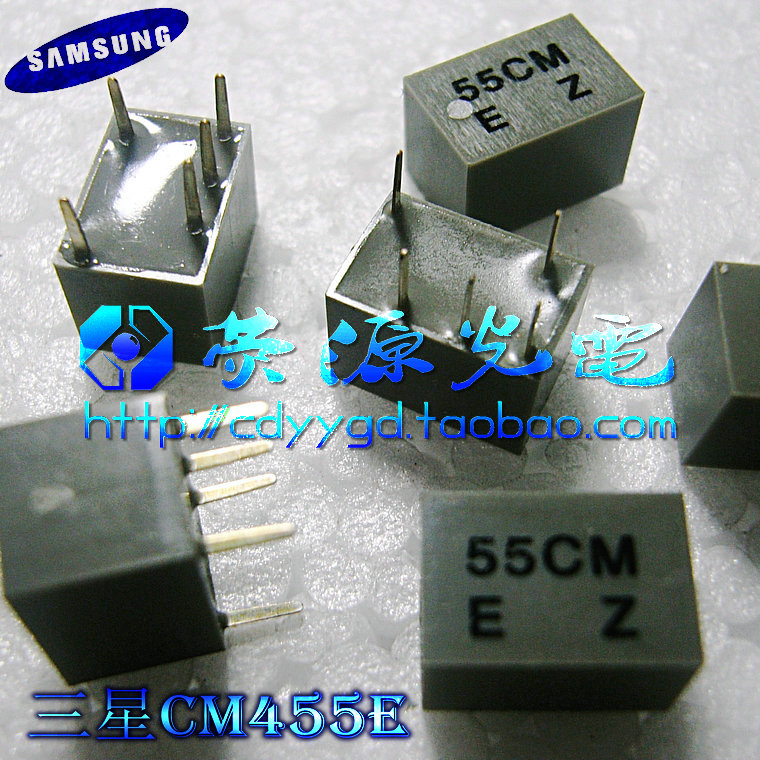 New original Korean Samsung CM455E (direct generation LTM455EW) walkie-talkie ceramic filter long feet