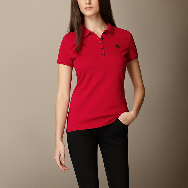 BURBERRY/博柏利Burberry博柏利 珠地网眼布棉质Polo衫 39658031