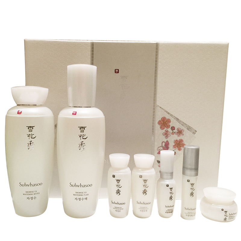 雪花秀滋晶雪肤水乳新两件套