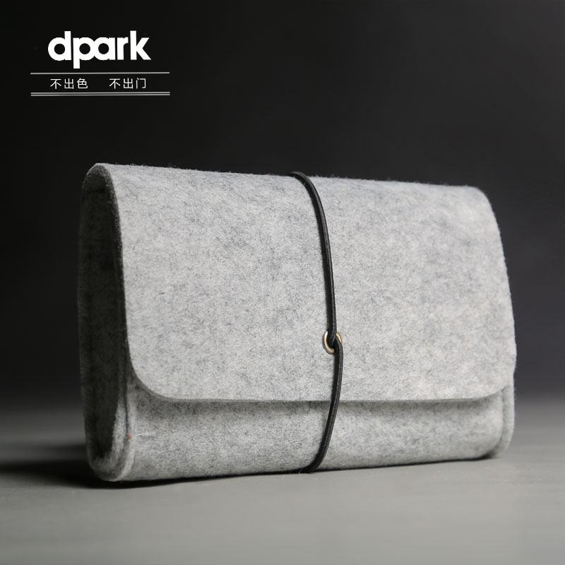 Apple mouse storage bag mobile hard disk power pack charging cable mobile phone headset digital accessories storage bag