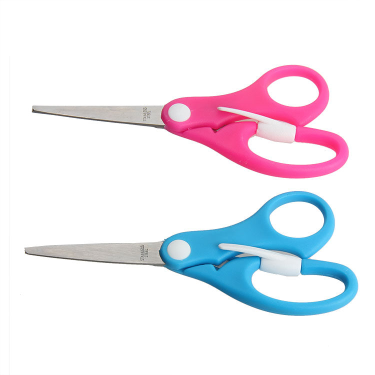 Primary school students DIY hand-cut art stationery tools children small scissors kindergarten paper-cut elastic children's scissors
