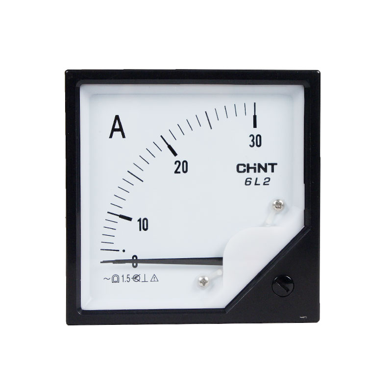 CHINT Ammeter straight-through meter pointer meter 6L2-A 4A 5A 10A 15A 20A 30A 40A 50A