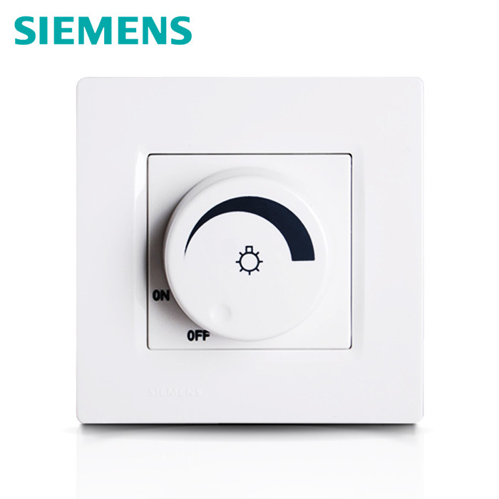 Siemens switch socket panel Siemens switch smart series adjustable dimmer switch