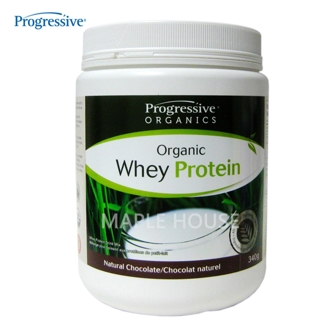 天猫国际直邮加拿大Progressive天然有机乳清蛋白粉巧克力味340克