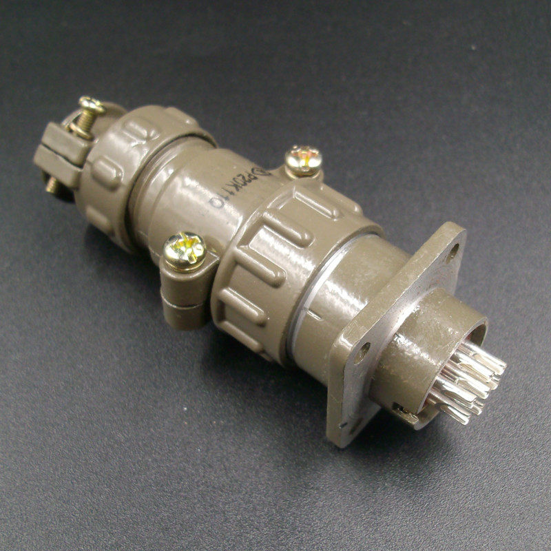 HAOGNCN aviation plug socket P20K11Q connector connector plug 7-core round P20J11A straight formal