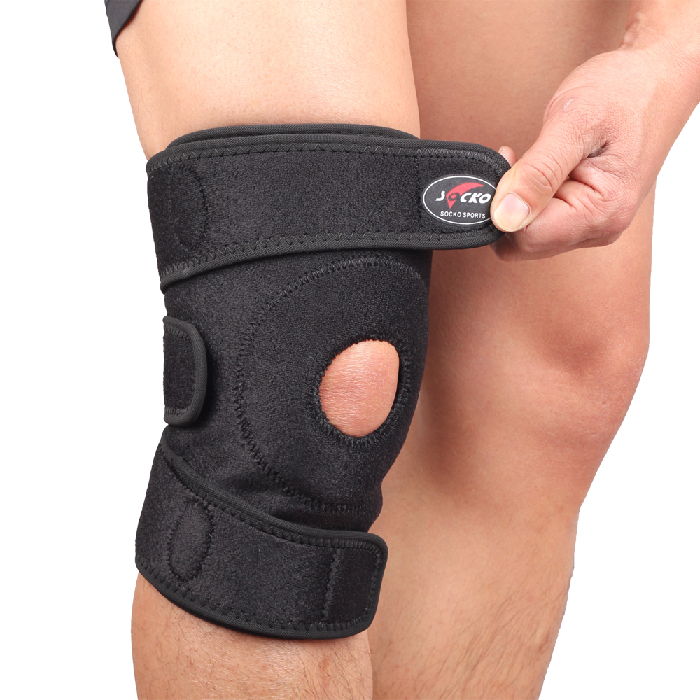 St Lange knee support mountaineering cycling Basketball Badminton Fitness running men and women pressurized sports protective gear A820