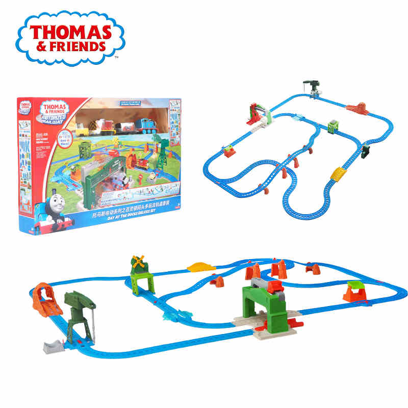 Thomas and Friends Barrington Wharf Multi-Play Track Set DHC80 Boy Toy New Product