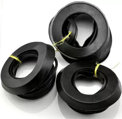 Straight side Machine waterproof ring waterproof sleeve black rubber sleeve glass edging machine bottom edge Chamfering waterproof cover Motor waterproof cover