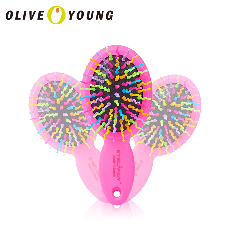 【oliveyoung】eyecandy 3D 丰盈魔法卷彩色梳子粉色 韩国正品
