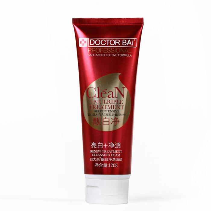 Doctor Bai/白大夫靓白净洗面奶  美嫩白去暗黄 白大夫洗面奶特价