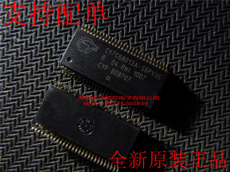 CY7C68013A-56PVXC CY7C68013A-56PVXC SSOP56 single wafer brand new original dress