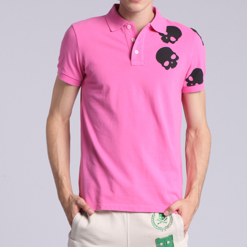 HYDROGEN chính hãng của nam giới mùa hè ngắn tay áo polo cotton thoải